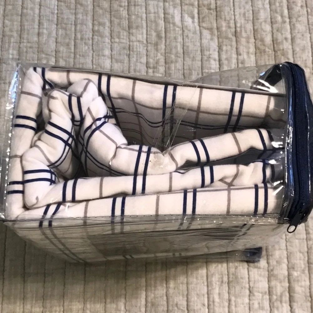 🔥🔥BROOKS BROTHERS Square Brook Plaid Flannel Sheet Set